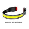 Red Warning Tail Light Waterproof USB Rechargeable Camping Fishing Head Lamp Lantern for Adventure Night Cycling Emergency