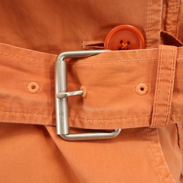 Paul Smith Куртка в стиле тренч 42 Серия Оранжевый Женская Б/У