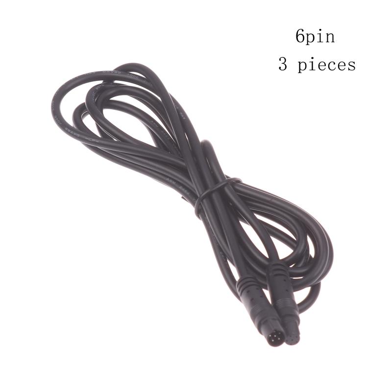 1/3 Stuks 200cm Mannelijk naar Vrouwelijk Connector Snoer 4/5/6 Pin Auto Dvr Camera Verlengsnoer Voor Dashcam Achteruitrijcamera Kabel