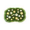 Thickened Moss Rug Absorbent Bedside Small Carpet Flower Pattern Bathroom Mat  Bedroom
