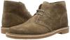 Clarks Herren Bush Shaker 3 Freizeitschuhe, Schnür-Chukka-Stiefel, Sandfarbenes Wachs-Wildleder, Größe 24,0 cm