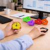 Fidget Cube with Texture Sensory Flip, Stress Relief Toy, Silent Desk Toy for Anxiety, Adults and Kids