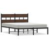 VidaXL Bed Frames Without Mattress with Headboard 140x200 Cm, Double Bed, Bedroom Furniture, Guest Bed, Bed, 4017152