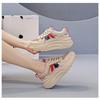 Women's Shoes with A Poop Like Feel, Mesh Shoes with Breathable Mesh Surface, Thin Sports Shoes, Summer Hollowed Out White Board Shoes