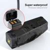 36W Motorcycle Dual USB Charger Handlebar QC3.0 Fast Charging Waterproof 12V Phone Socket Adapter With Voltmeter Display Accessories