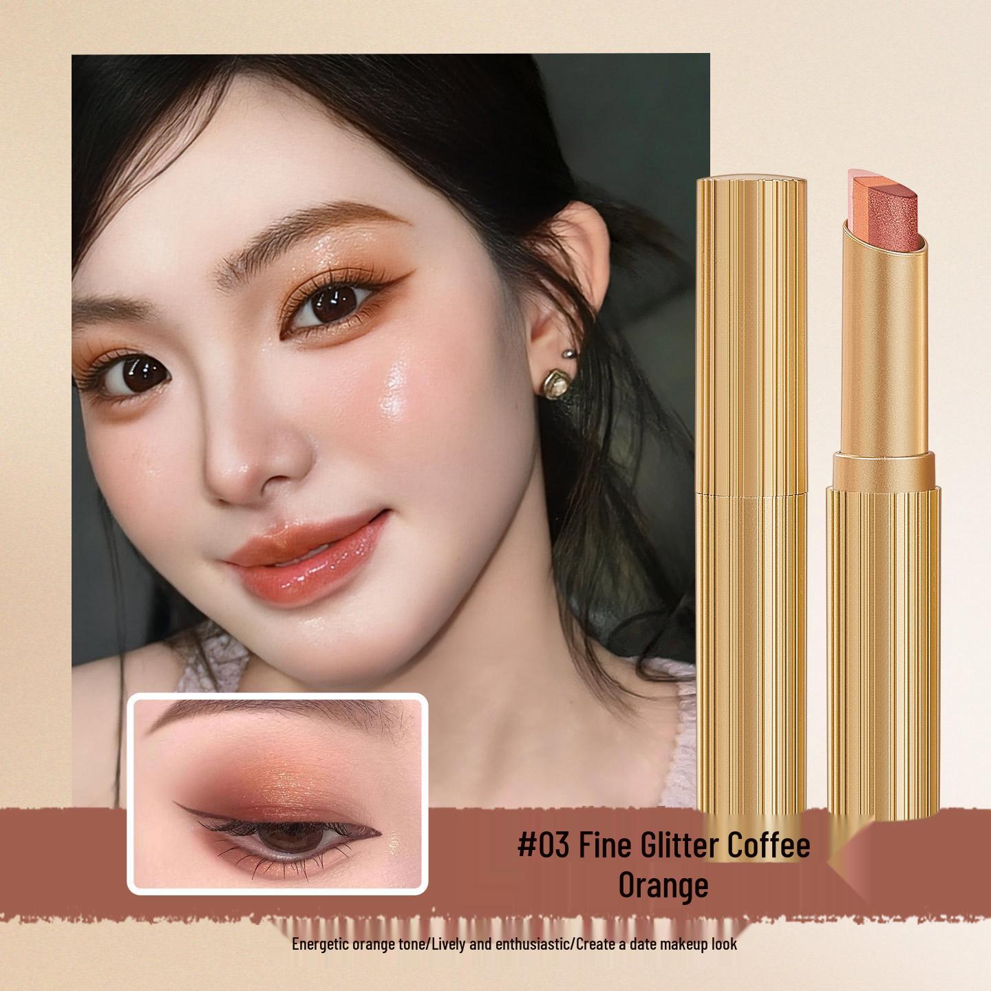 Трио теней-стиков QXQY Radiant Trio - Водостойкий, Устойчивый к поту, Стойкий макияж 3.5g