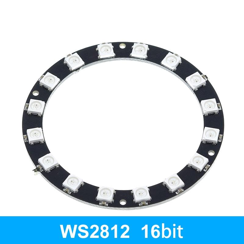 4 8 12 16 channel WS2812 WS2812B WS 2811 5050 RGB LED Lamp Panel Module 5V 1Bit 4Bit 8Bit 12Bit 16Bit 24Bit Rainbow LED Precise