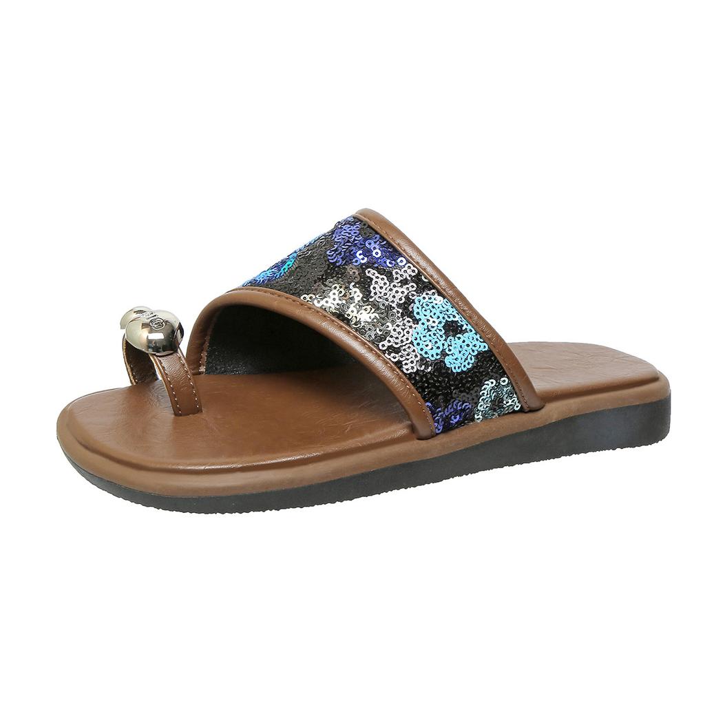 Best-selling Shoes: One-strap Beach Slippers, Flat Thick-soled Sandals, Women's Shoes