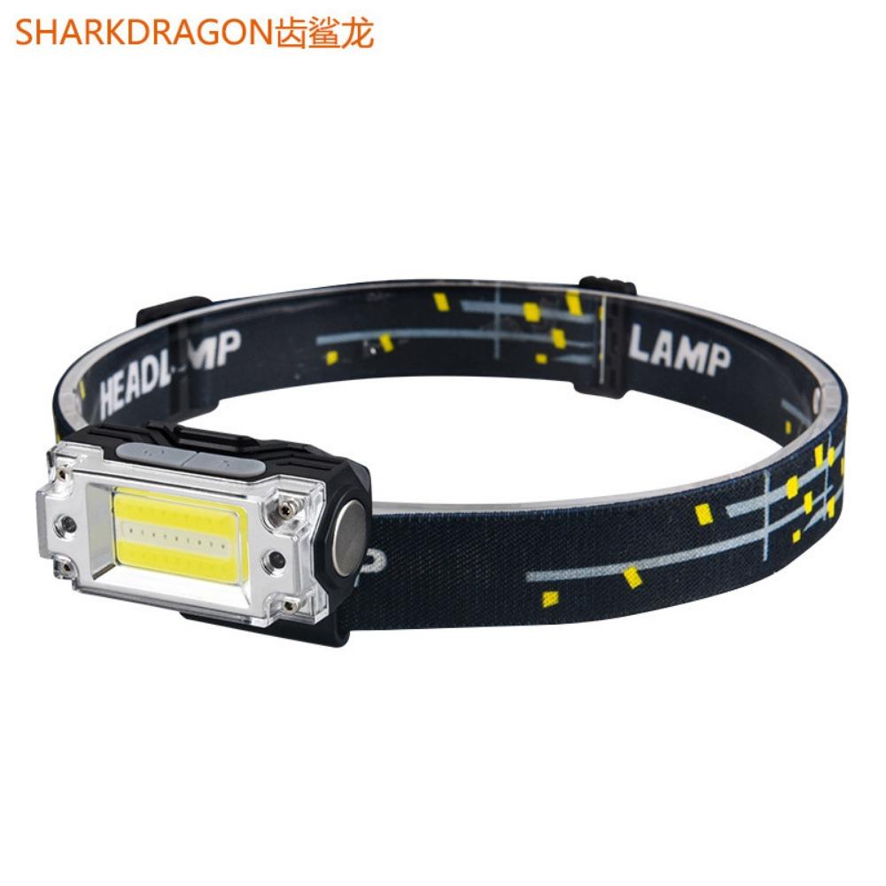 Induction Headlight USB Charging Digital Display Outdoor Running Cycling Fishing Lightweight LED Headlight