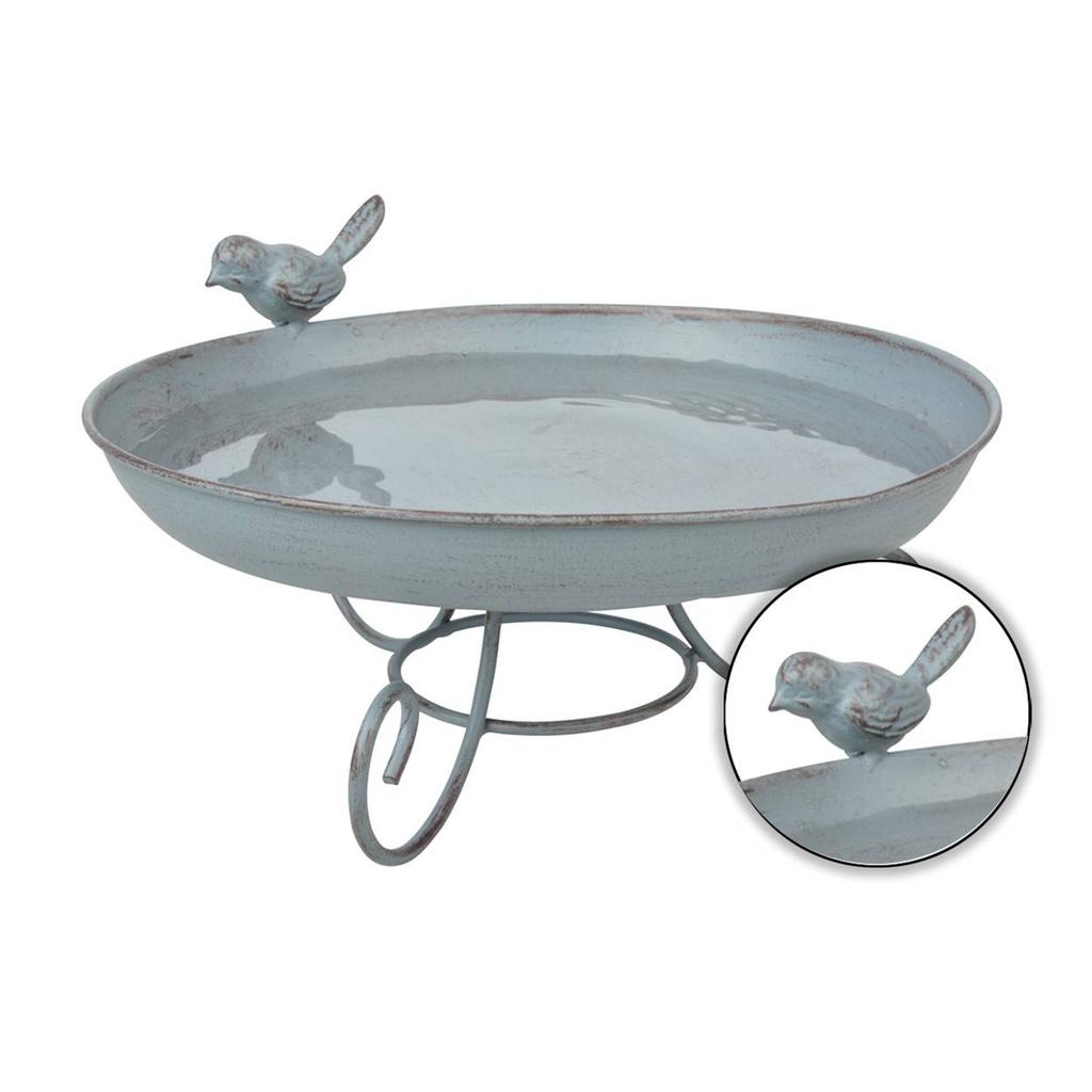Metal Standing Bird Drinker