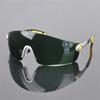 Welding Goggle Prevent Fog Scratch Proof Impact Resistant Red UV Protection Adjustable Legs Welder Glasses