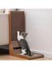 Tabla Rascadora para Gatos en Forma de L Desmontable Papel Corrugado Rascador para Gatos Duradero Juguete para Entrenamiento de Gatos para Afilar Garras Protector de Muebles