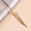 2026 Trendy Fashion Simple Sexy Golded Aluminum Waist Chain For Wome Beach Vacation Body Jewelry Belly Necklace