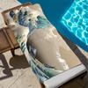 K-katsushika Art Towel Gift For Travel Gym Sauna Travel Spa Shower Camping Quick Dry Sports H-hokusai-i Beach Towels Soft Pool