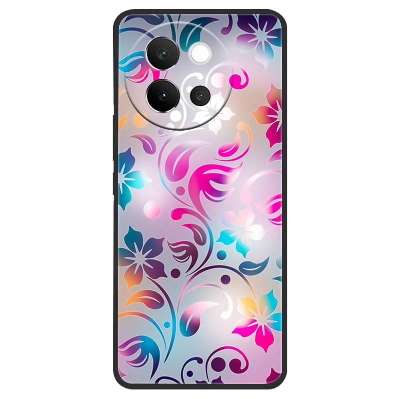 For Vivo V40 Lite 5G Case Marble Soft Matte Silicone Back Cover For Vivo V40 Lite V40Lite Full Coverage Phone Shell 6.78" Coque