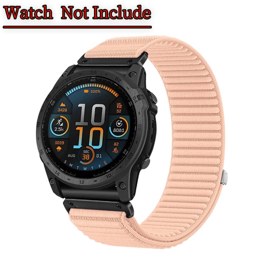 Cinturino in Nylon a Ciclo 20 22 26mm per Garmin Fenix 8 Enduro 3 2 Fenix E Cinturino Quick Fit Accessorio per Orologio Garmin Fenix 7X/6X/5X