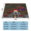 Game Blanket Flannel DOOM Cozy Soft FLeece Bedspread Hello Kitty Blanket  Bungou Stray Dogs  Picnic Blanket  Throw Blanket