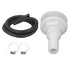 3 4 Inch Bilge Pump Installation Kit Leakproof 6.7ft Hose for Bilge Pumps with 3 4 Inch Outlet Black