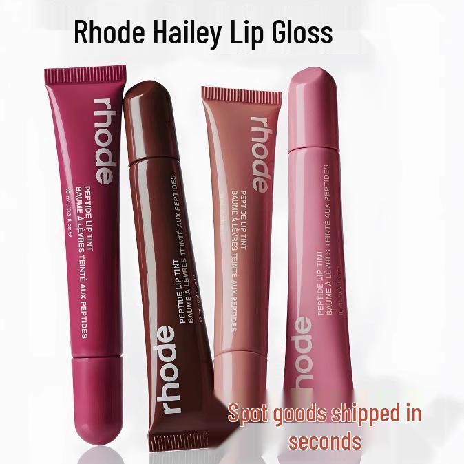 Hailey Tinted Lip Balm: Cross-Border Rhode Skin Hydrating Jelly Care In Ribbon/Toast
