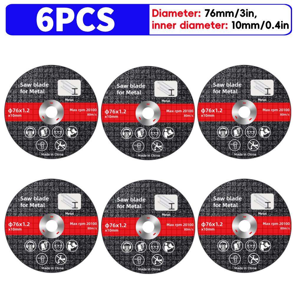 30-1Pcs 76mm Metal Cutting Discs Sanding Grinding Cut Off Circle Wheels Durable Saw Blades Discs for Electric Angle Grinder Part