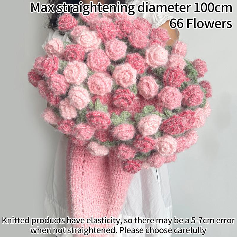 Pink Rose Blanket Soft Blanket For Bedroom Flower Bouquet Blanket Birthday Valentine'S Day Mother'S Day Gift Home Decorations