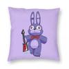 FNAF At Freddys Pillowcase Soft Fabric Cushion Cover Decorations  Throw Pillow Case Cover Home Zipper 4040cm
