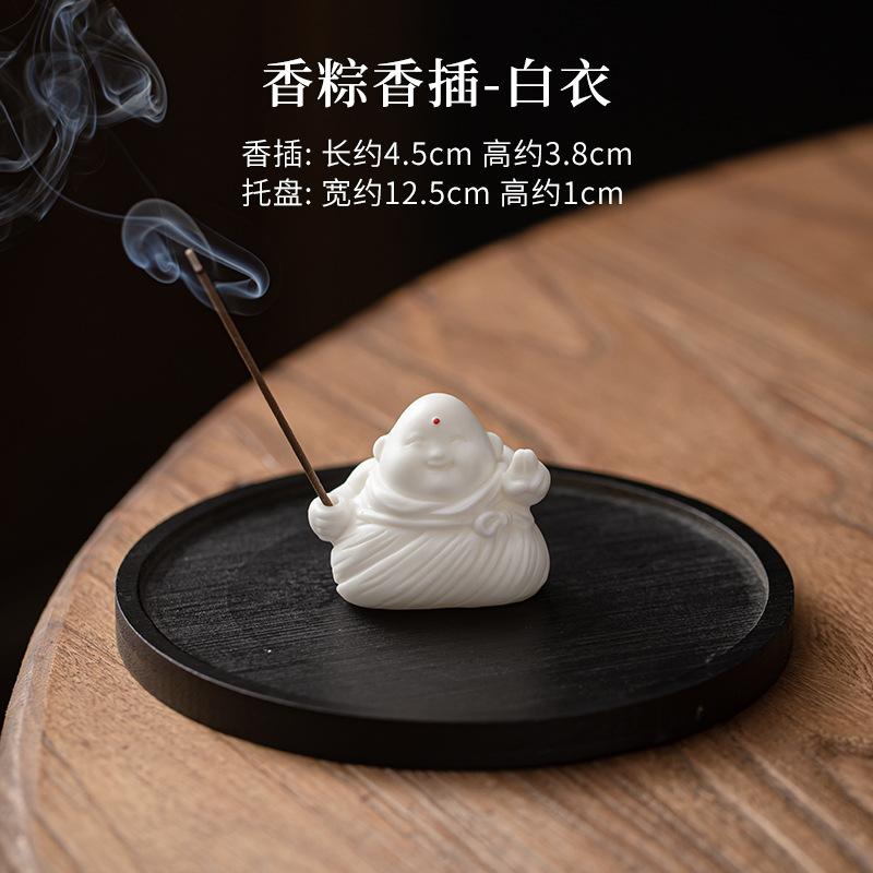 Creative Dragon Boat Festival Line Tămâie Arzător Parfumat Aromaterapie Cuptor Zen Buddha Censer Arzător Suport Cameră Ornamente