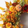 Fall Pumpkin Wreath Berry Wreath Fall Front Door Wreath artificial wreath Halloween decoration Thanksgiving Festive Party Supply