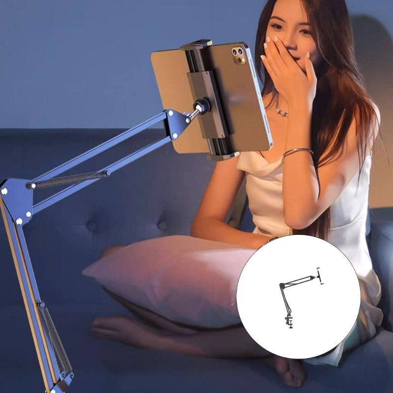 Rotating Cellphone Holder Lazy Bracket Universal for Phone Tablet Folding Angle Adjustable Support Stand for Desktop Bed