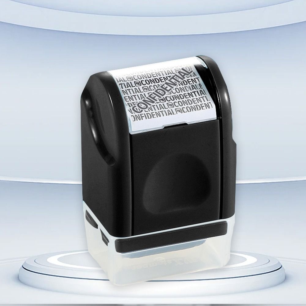 Nepropustný razítko válečkové razítko pro ochranu před krádeží identity Manuální válečkové razítko Ochrana proti krádeži identity