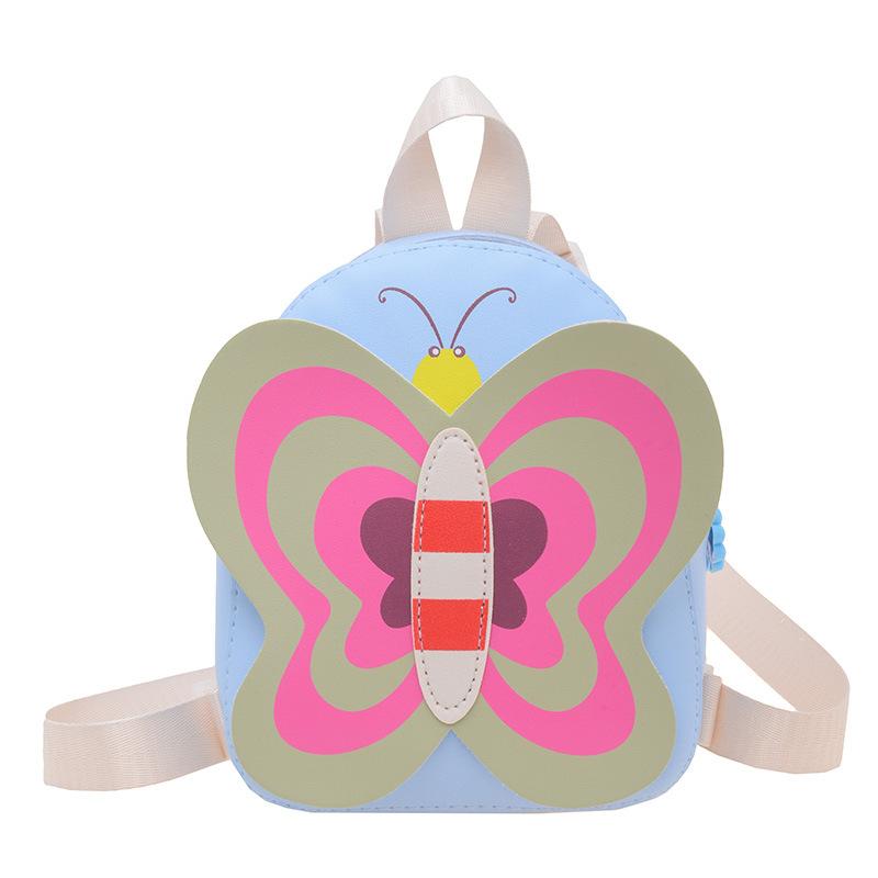 Kinder-Doppelschulterrucksack, Niedlicher Schmetterlingsförmiger Rucksack mit Großem Fassungsvermögen, Kindergarten-Sparschwein