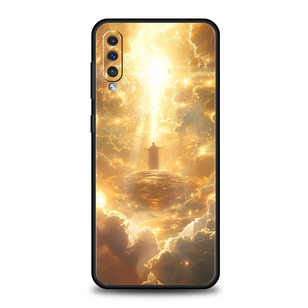 Faith Christian Religious Jesus Case For Samsung A54 A52 A24 A14 A50 A70 A40 A20S A20E A06 A12 A22 A34 A42 A32 5G A04s A16 Cover