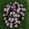 A1A2 10Pcs Striped Golfs Iron Ferrules Golfs Ferrules MultiRings Golfs Club Sleeves