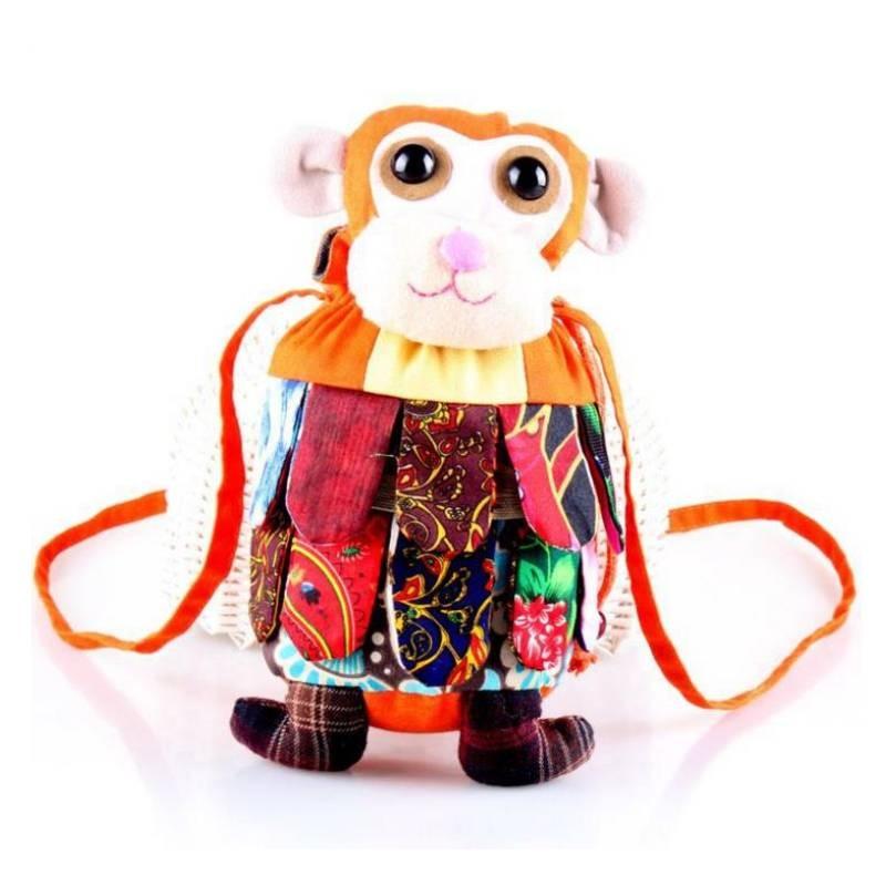 

Потрясающая красочная сумка-ведро с перьями обезьяны для женщин с животным принтом и художественным стилем оранжевый