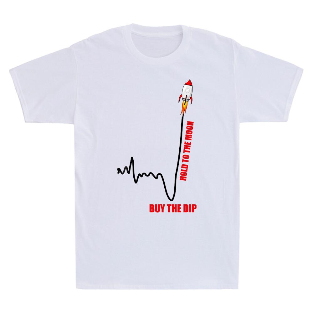 GME Stock A.M.C Hold to the Moon Buy the Dip Stock Market Unisex's T-Shirt Black