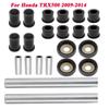 Front upper and lower A-arm bushing kit for Honda TRX500 Foreman Rubicon