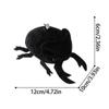 Beetle Plush Realistic Chalcosoma Atlas Animal Crustaceans Model Stuffed Animals Dolls Cdsh