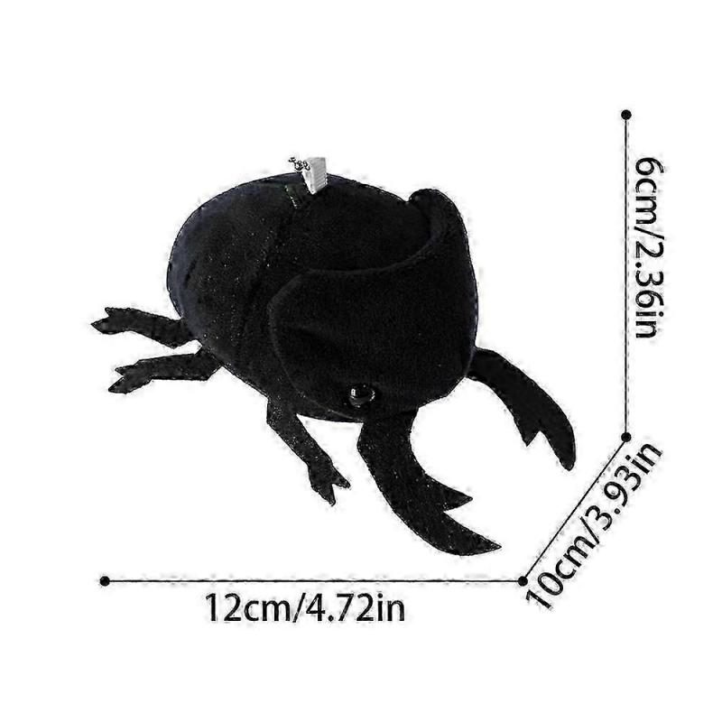 Beetle Plush Realistic Chalcosoma Atlas Animal Crustaceans Model Stuffed Animals Dolls Cdsh