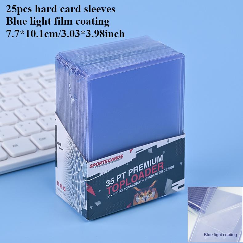 3"X4" Card Sleeves Top Loaders Baseball Trading Sports Football Card Protectors Hard Plastic Toploader Cards Holder Penny Sleeve