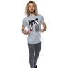 Disney Mens Jump And Wink Mickey Mouse T-Shirt