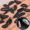 40pcs Nose Pads Super Sticky Anti Slip Eyeglass Soft Silicone Adhesive Glasses Nose Pads for Plastic Frame Glasses Sunglasses
