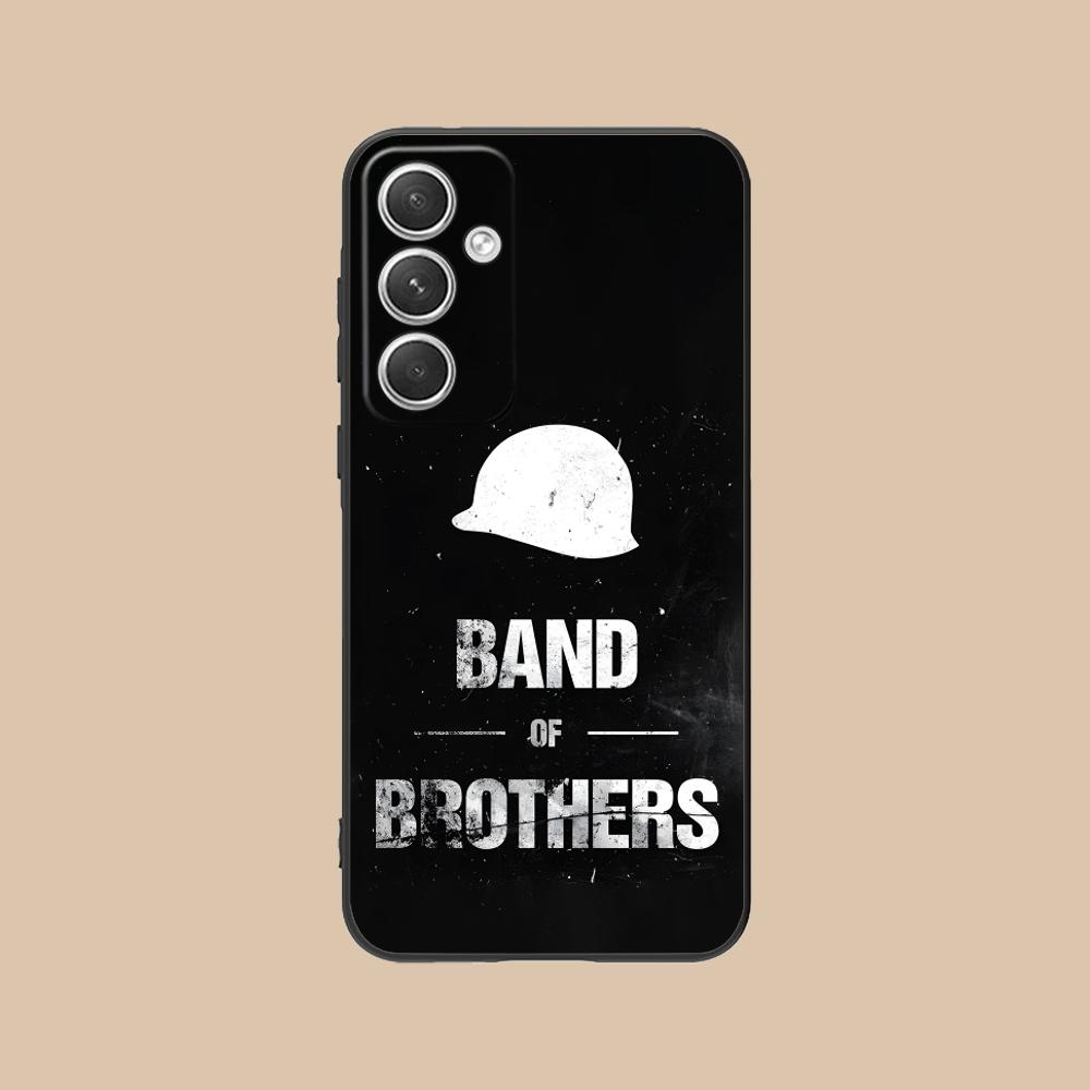 

Band of Brothers Phone Case for Samsung Galaxy S26 S25 S24 S23 S22 S21 S20 Note20 Plus FE Ultra Soft TPU Shockproof Cover Galaxy Note20