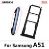 NEW Dual Card Phone Sim Card Tray For Samsung A12 A31 A51 A71 NEW SIM Chip Holder Slot Adapter Drawer Part + Pin