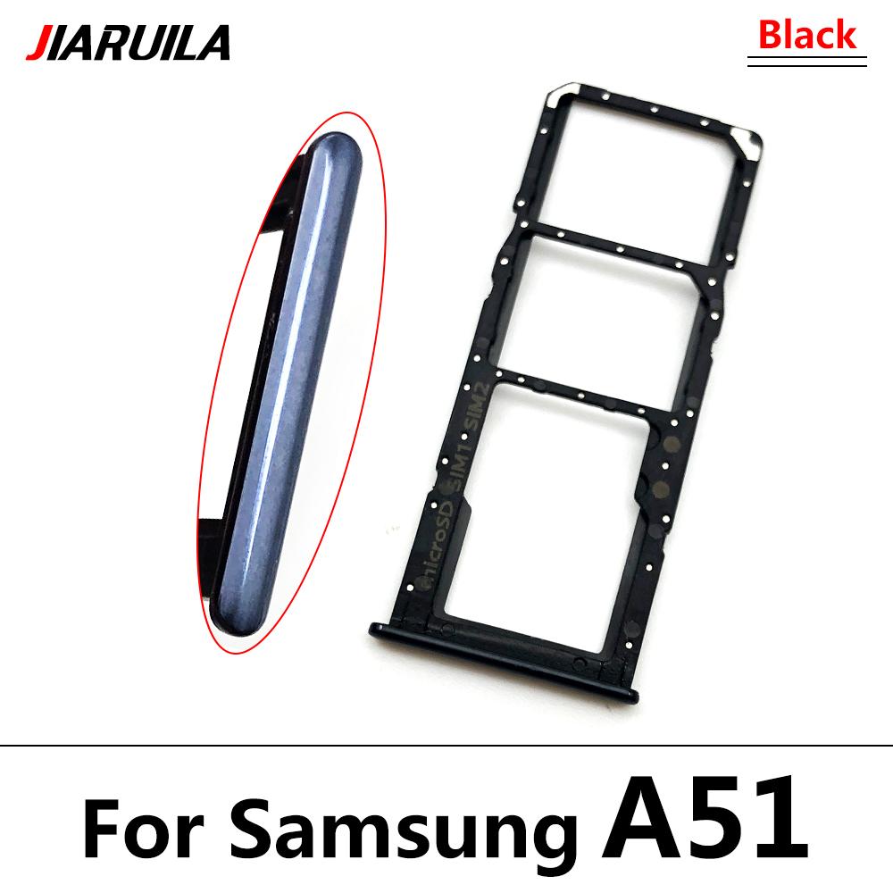 NEW Dual Card Phone Sim Card Tray For Samsung A12 A31 A51 A71 NEW SIM Chip Holder Slot Adapter Drawer Part + Pin
