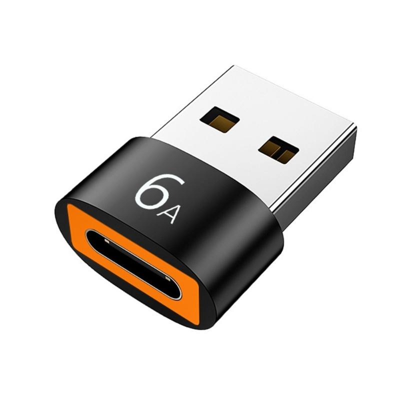 6A USB C Buchse auf USB Stecker OTG Anschluss OTG Adapter Typ C auf USB3.0 Audiokonverter Unterstützt Laden Datenübertragung