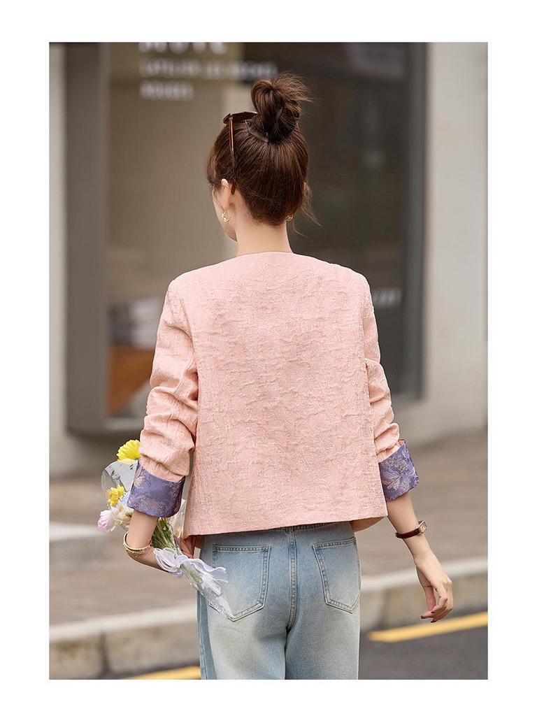 2025 Spring Slimming Chinese-Style Fashion Coat