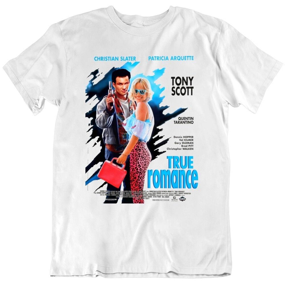 True Romance 90 s Action Cool Film Poster  T Shirt Unisex T-Shirt S