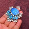 Awesome Australian Triplet Opal Gemstone Pendant: 925 Sterling Silver Handmade Pendant Necklace Jewelry