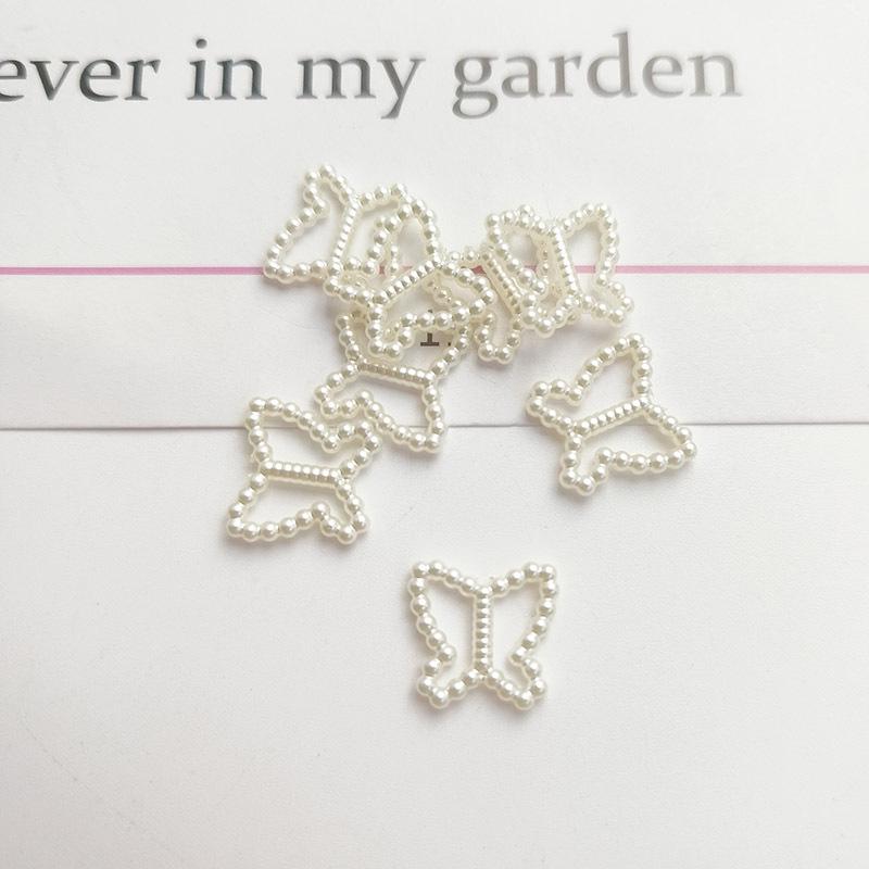 Pearl Bow Star Heart Patch for DIY Hair Accessories & Ornaments