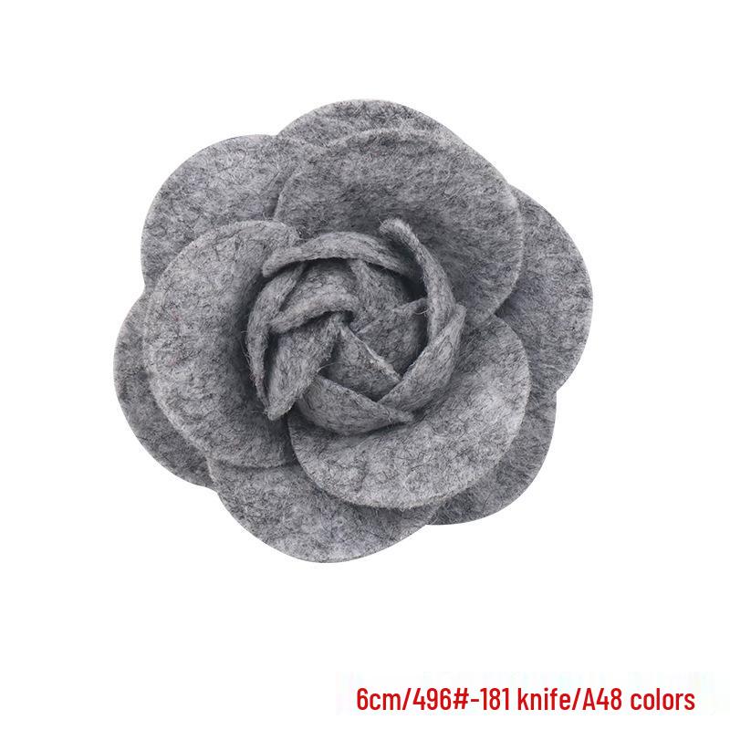Non-Woven Camellia Flower Hair Clips: Elegant DIY Accessories for Jewelry and Clothing.